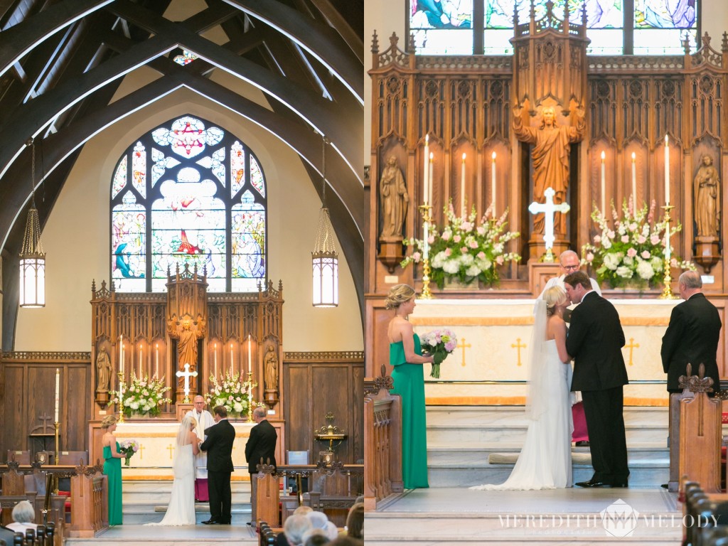 Trinity Episcopal wedding | little rock wedding photographers