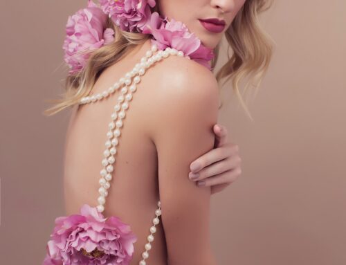 Paige | Floral Inspired Beauty and Boudoir Shoot | Dallas Beauty Photographers